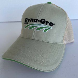 New Cap Hat Dyna-Gro Seed Farm Nice Strap back trucker Agriculture Mesh Back